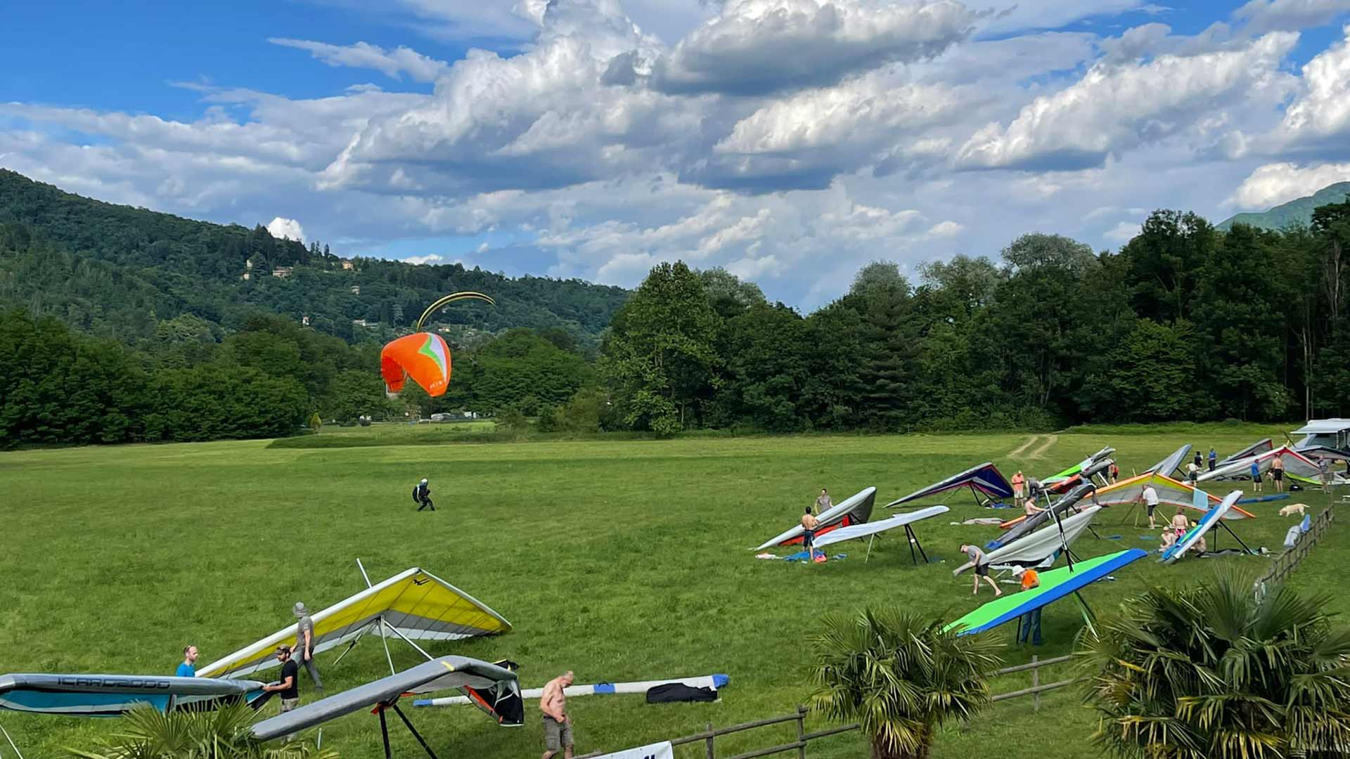 Icaro aterrizaje aéreo